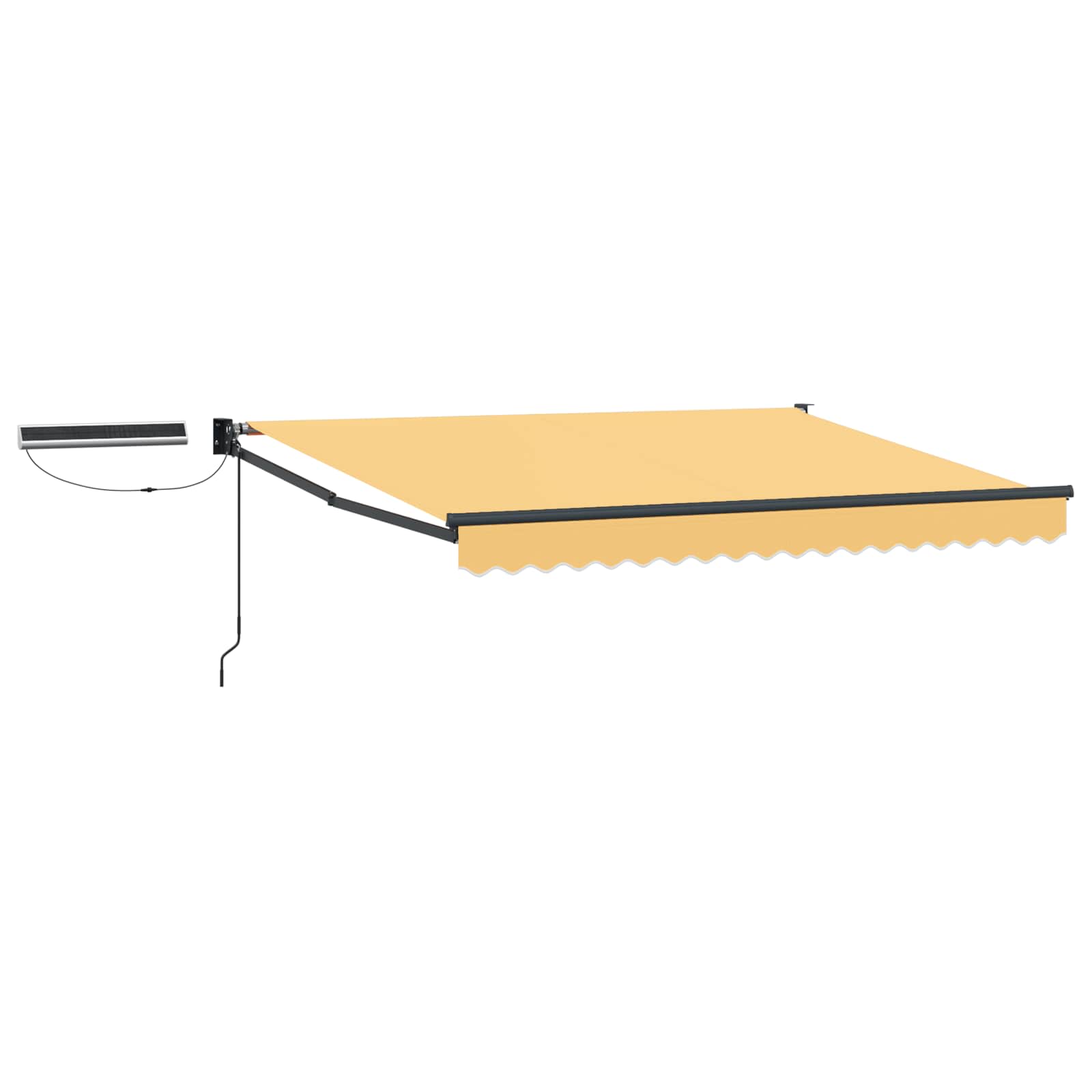 vidaXL Electric Retractable Awning Sand 4 x 3 m 2