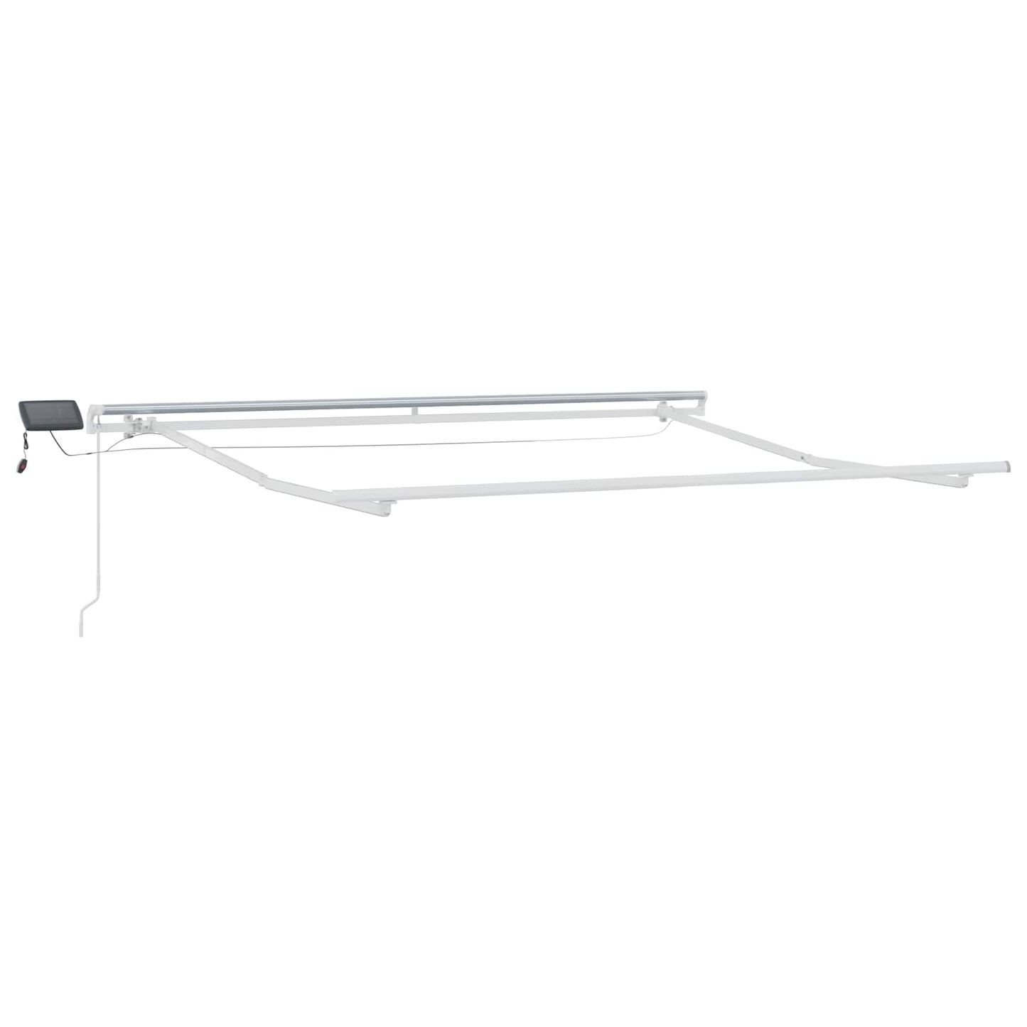 vidaXL Retractable Awning Taupe 600 x 300 cm Fabric and Aluminium 4