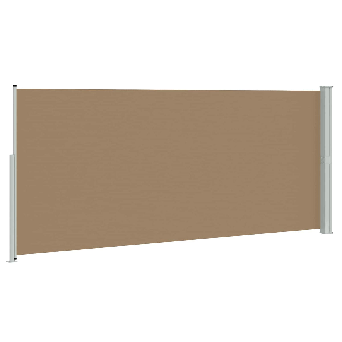 Patio Retractable Side Awning 200x314 cm Drop 300 cm Taupe