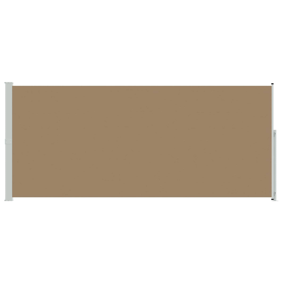 Patio Retractable Side Awning 200x314 cm Drop 300 cm Taupe