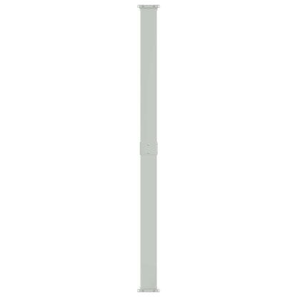 Patio Retractable Side Awning 200x314 cm Drop 300 cm Taupe