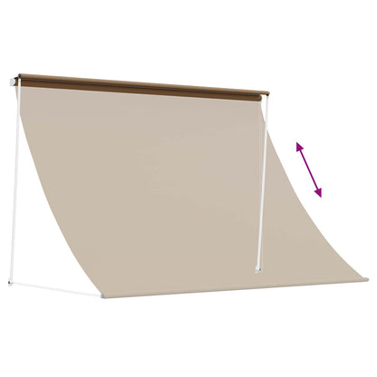 Retractable Awning 150 x 150 cm Beige