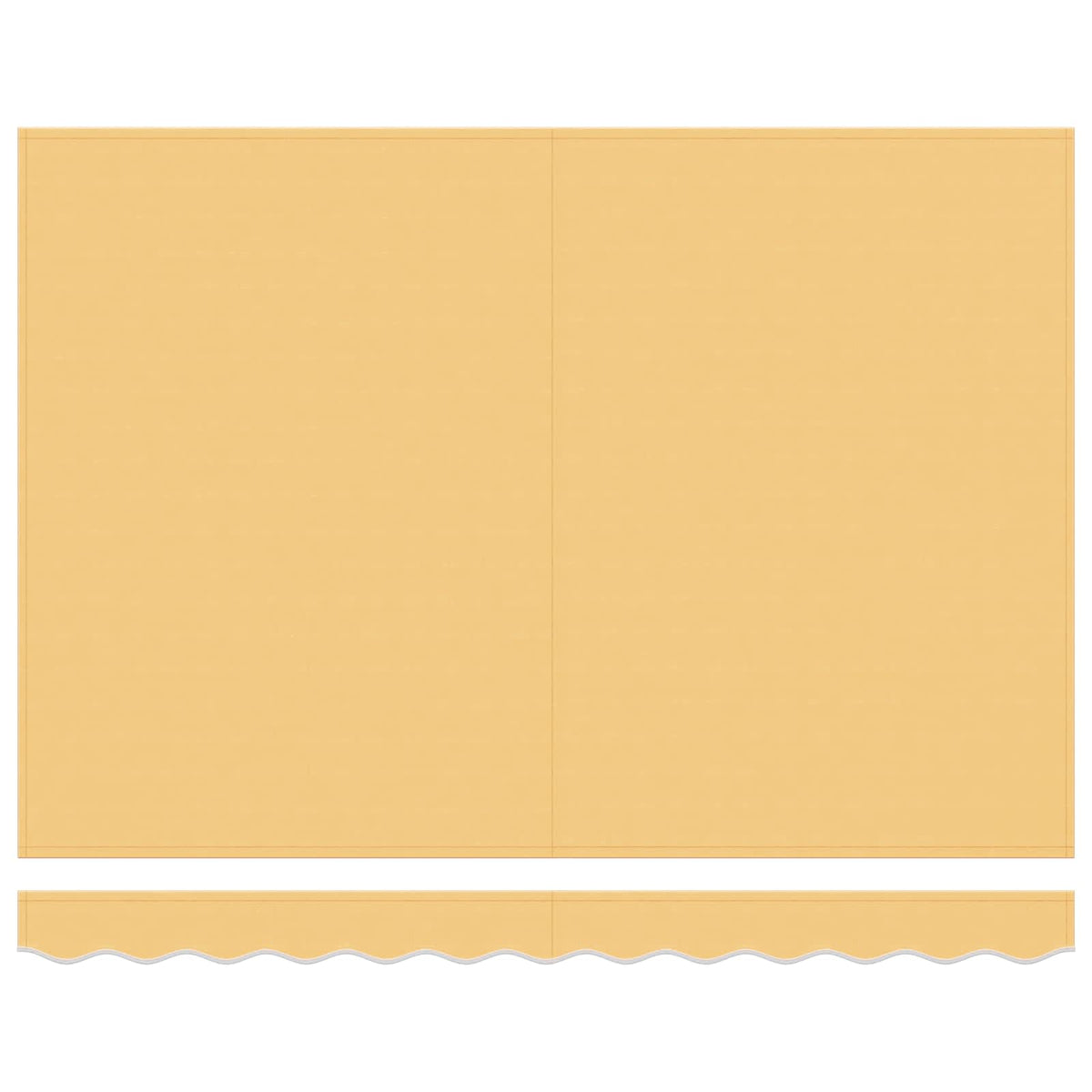Awning Canopy Replacement for 3.5x2 m Polyester Sand