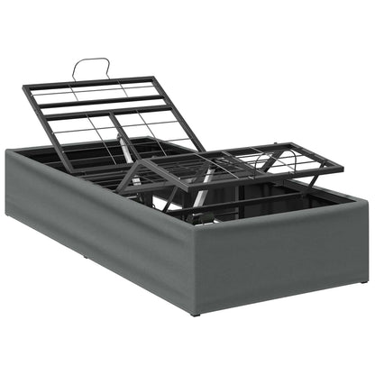 Electric Adjustable Bed Frame 200 x 70 x 33.5 cm Steel 70 x 200 cm Dark grey