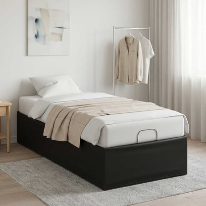 Electric Adjustable Bed Frame 200 x 70 x 33.5 cm Steel Black 90 x 200 cm