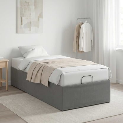 Electric Adjustable Bed Frame 200 x 70 x 33.5 cm Steel Dark grey 90 x 200 cm