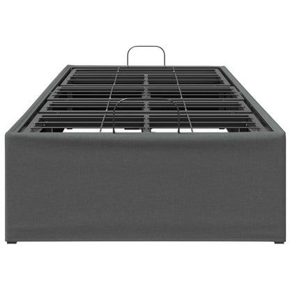 Electric Adjustable Bed Frame 200 x 90 x 33.5 cm Steel 90 x 200 cm Dark grey