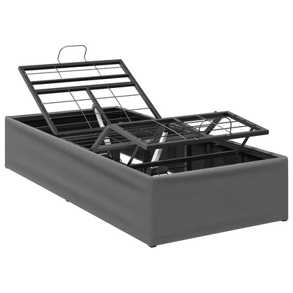 Electric Adjustable Bed Frame 200 x 70 x 33.5 cm Steel Dark grey 90 x 200 cm