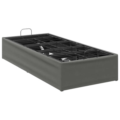 Electric Adjustable Bed Frame 200 x 70 x 33.5 cm Steel Dark grey 90 x 200 cm