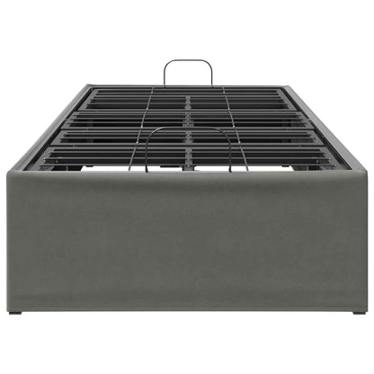 Electric Adjustable Bed Frame 200 x 70 x 33.5 cm Steel Dark grey 90 x 200 cm