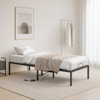 vidaXL Electric Adjustable Bed Frame Black 200 x 80 x 33.5 cm Steel 4
