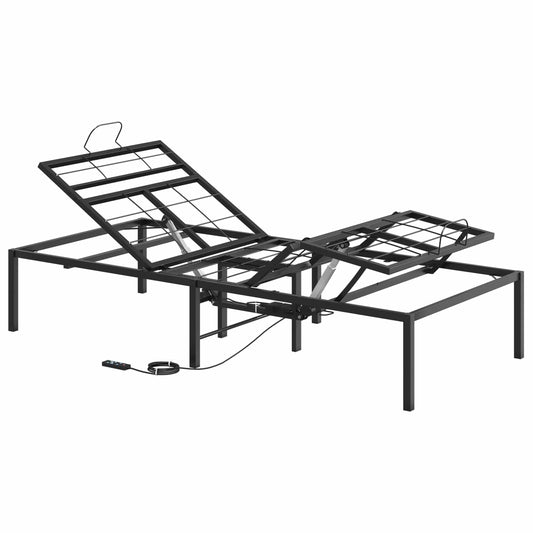 Electric Adjustable Bed Frame Black 200 x 70 x 33.5 cm Steel 80 x 200 cm