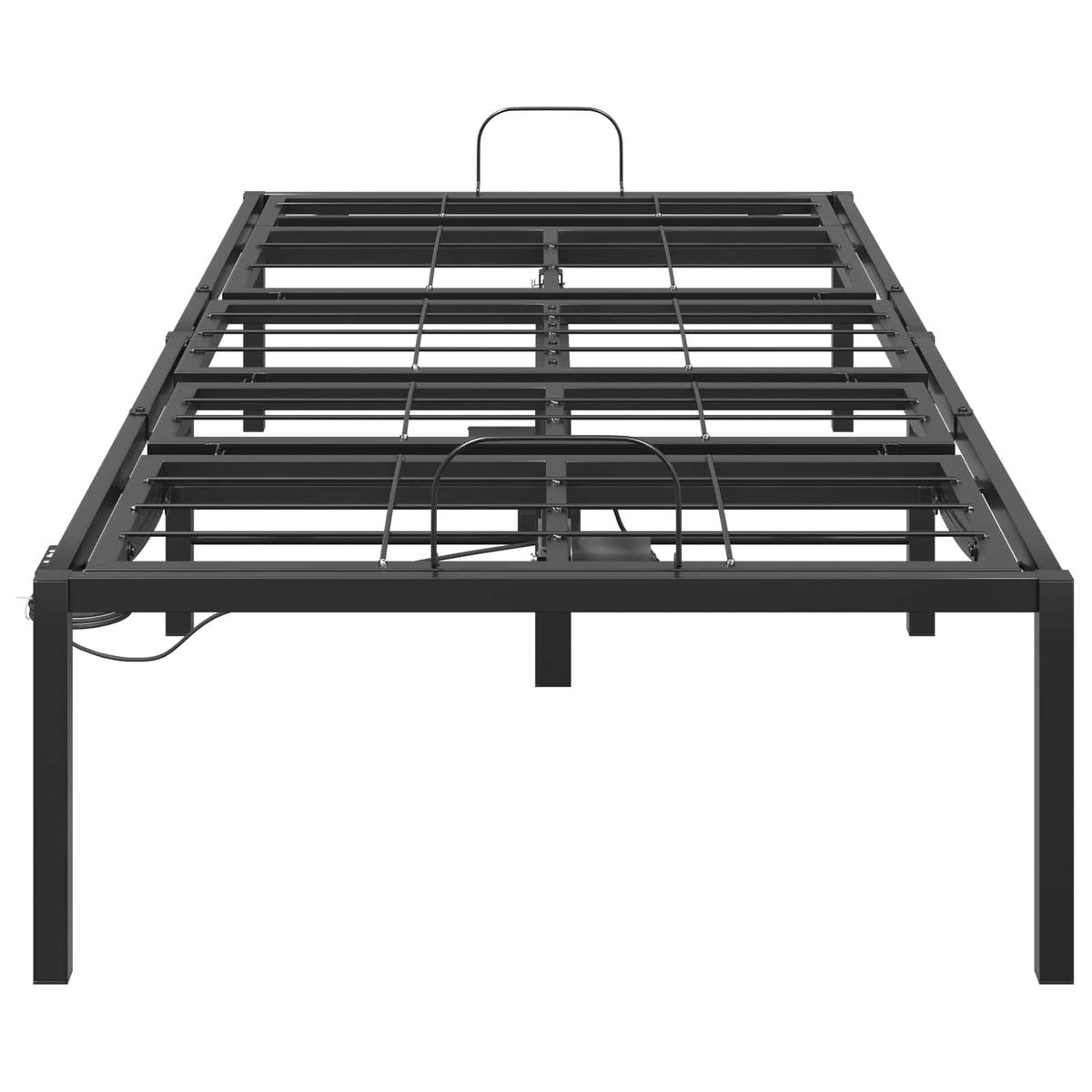 Electric Adjustable Bed Frame Black 200 x 70 x 33.5 cm Steel 80 x 200 cm