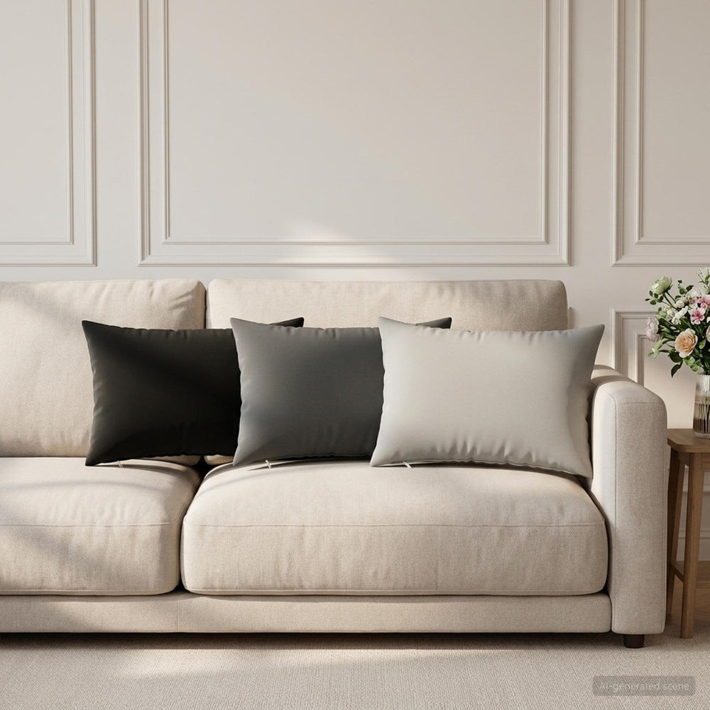 vidaXL Throw Pillow HEERLEN Polyester 6 pcs 40 x 60 cm