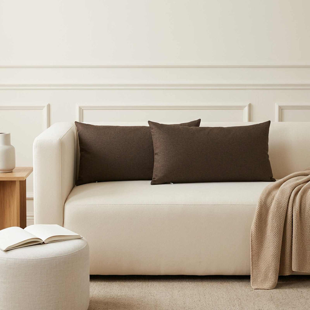 vidaXL Throw Pillow HEERLEN Fabric 6 pcs 40 x 70 cm