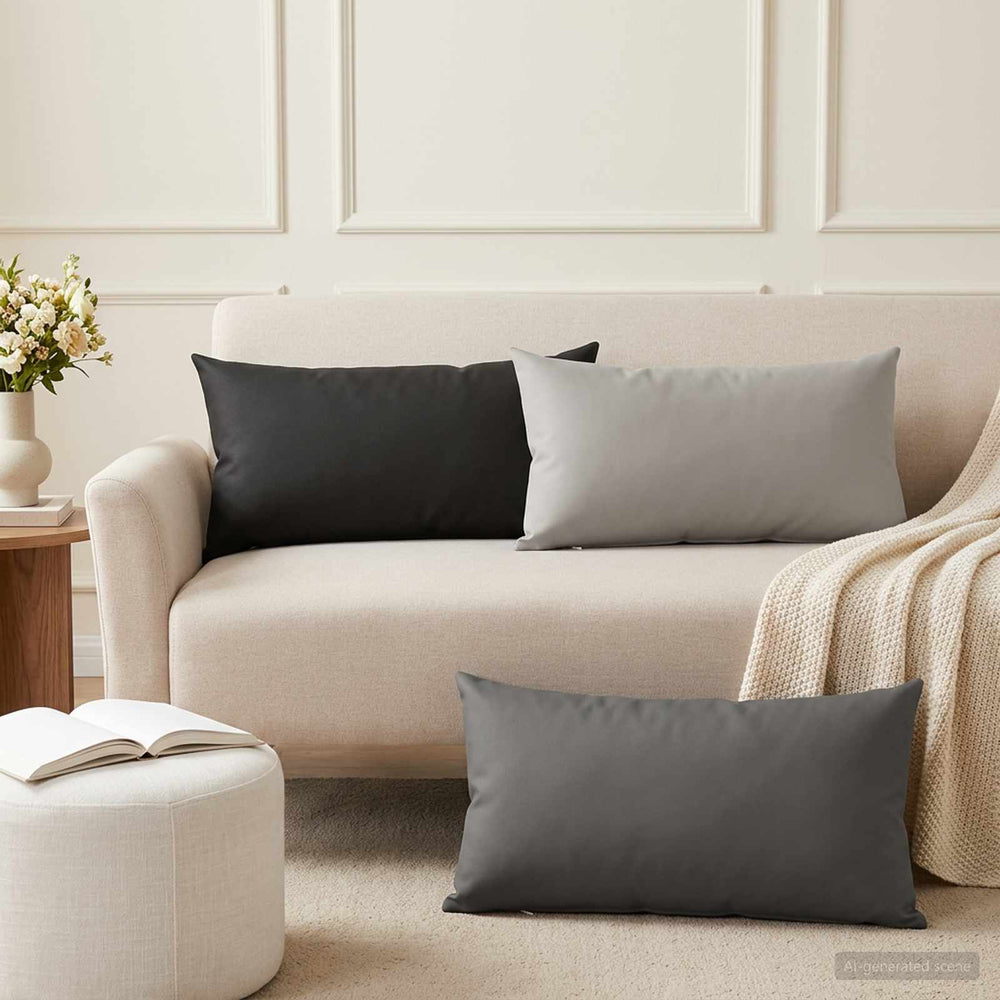 vidaXL Throw Pillow HEERLEN Polyester 6 pcs 40 x 70 cm