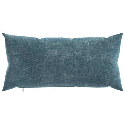 vidaXL Cushion Cover 12 pcs HEERLEN Blue 40 x 80 cm Chenille Fabric 3