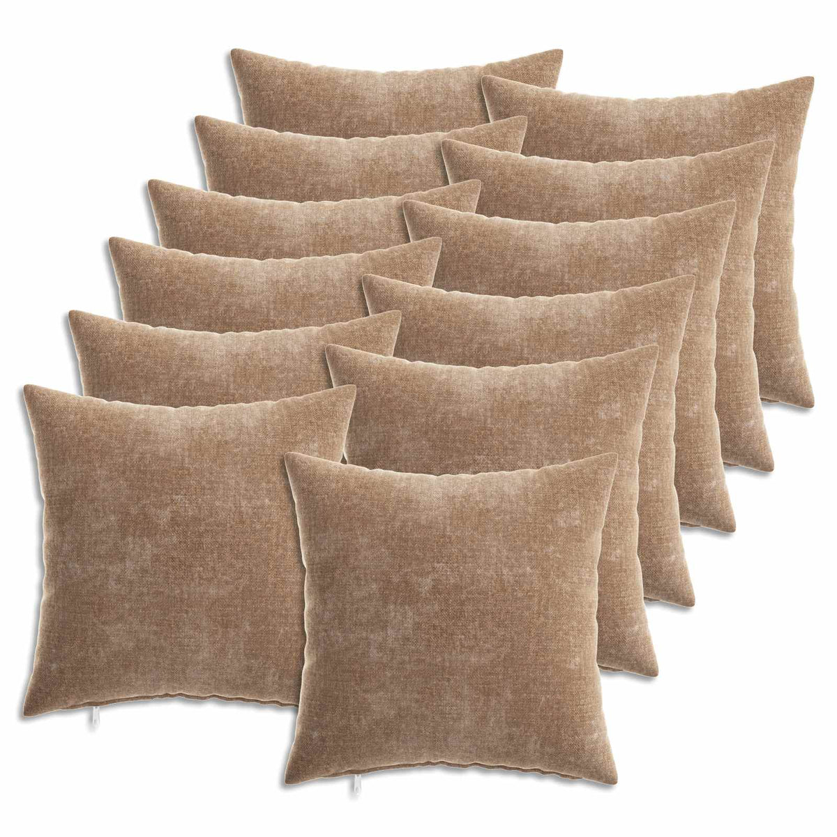 HEERLEN Brown Chenille Fabric