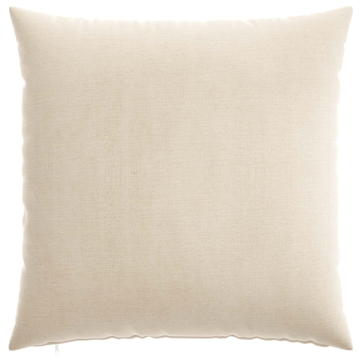vidaXL Cushion Cover 6 pcs HEERLEN Cream 65 x 65 cm Chenille Fabric 3
