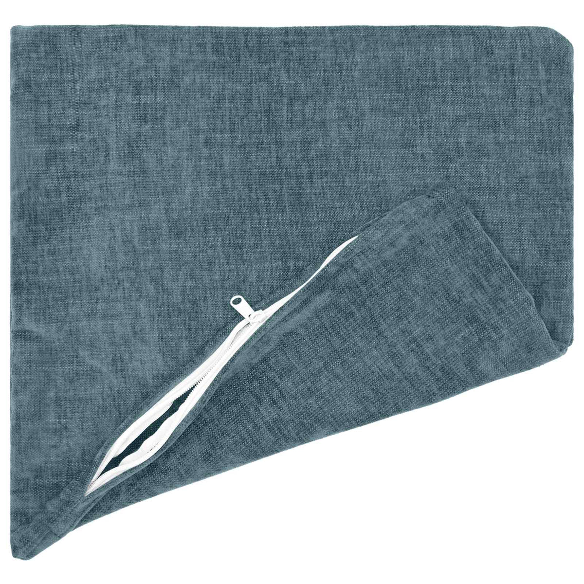 HEERLEN Blue Chenille Fabric