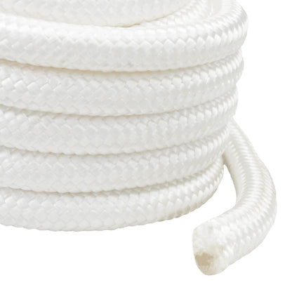 Boat Rope Full Polypropylene Length 25 m White 30 mm