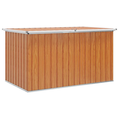 Outdoor Storage Box Wood Galvanised Steel 171 cm 93 cm 99 cm