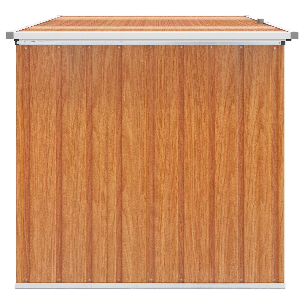 Outdoor Storage Box Wood Galvanised Steel 171 cm 93 cm 99 cm