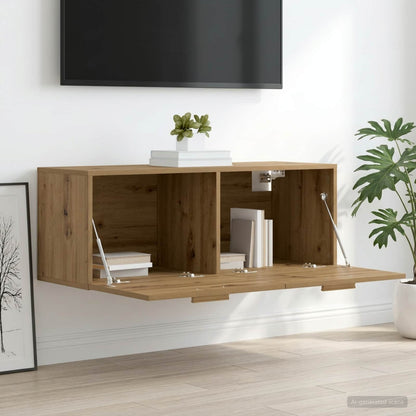 Wall Cabinet 100x36,5x35 cm Engineered Wood Artisan oak