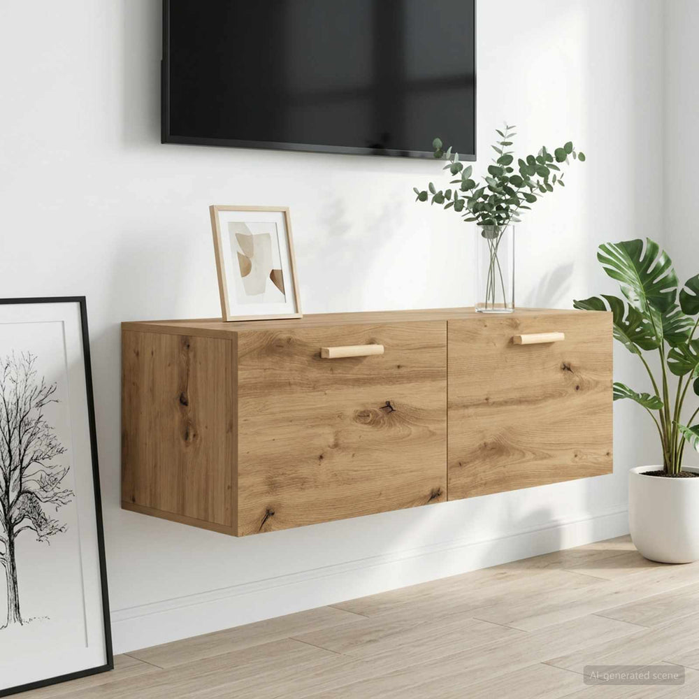 vidaXL Wall Cabinet 100x36.5x35 cm Engineered Wood