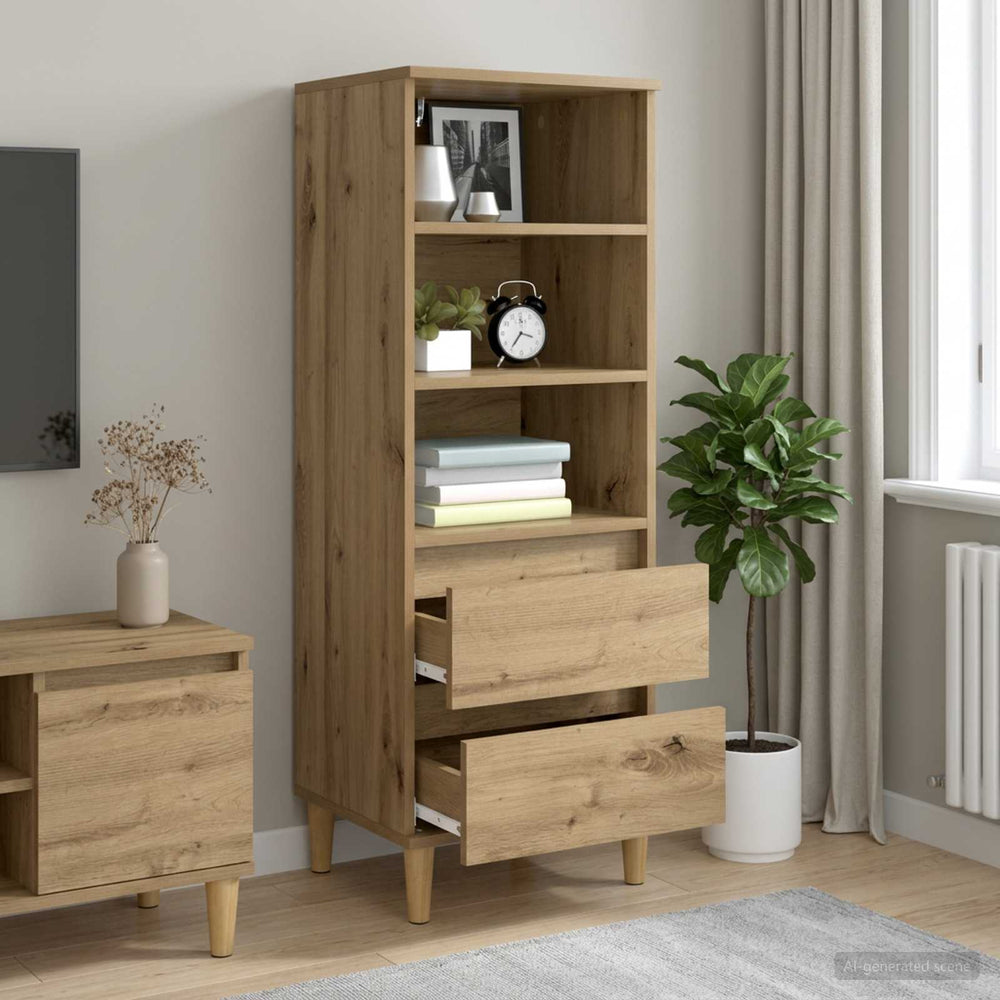 vidaXL Highboard 40x36x110 cm Engineered Wood