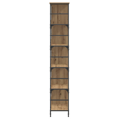 Bookshelf 78.5x33x188.5 cm Engineered Wood Artisan oak