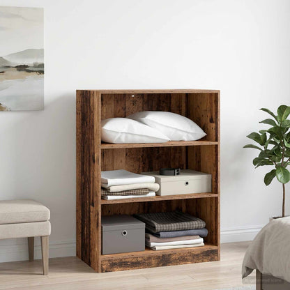 Wardrobe Engineered Wood without Rod Old wood 77 x 48 x 102 cm
