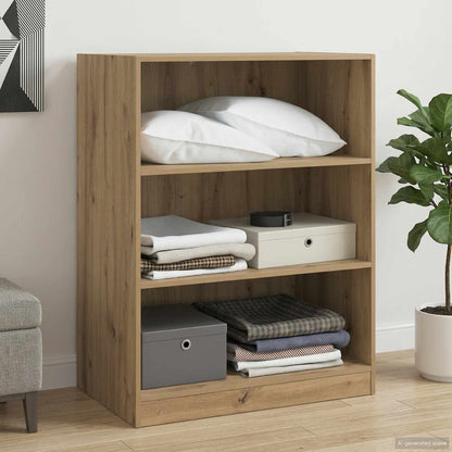 Wardrobe Engineered Wood without Rod Artisan oak 77 x 48 x 102 cm
