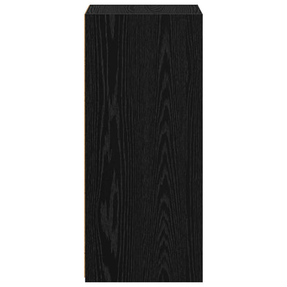 Sideboard 40x41x93 cm Engineered Wood Black oak