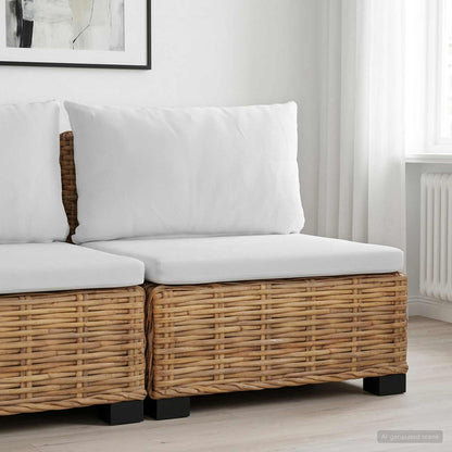 vidaXL Cushions GENDT Rattan Natural