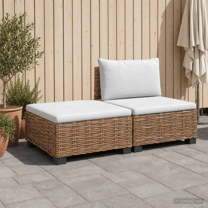 vidaXL Cushions GENDT Rattan Natural