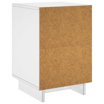 Bedside Cabinet 33.5 x 34.5 x 50 cm White 2