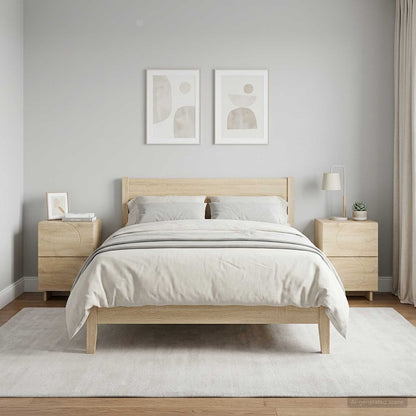 Bedside Cabinet 33.5 x 34.5 x 50 cm Sonoma oak 2