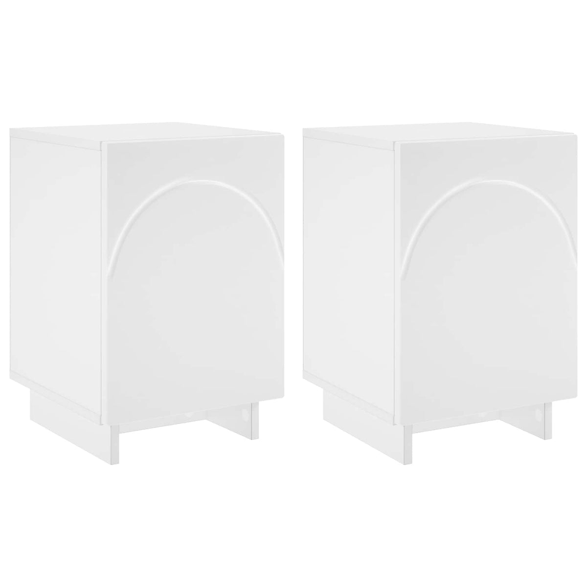 Bedside Cabinet 33.5 x 34.5 x 50 cm White
