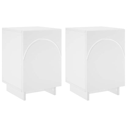 Bedside Cabinet 33.5 x 34.5 x 50 cm White