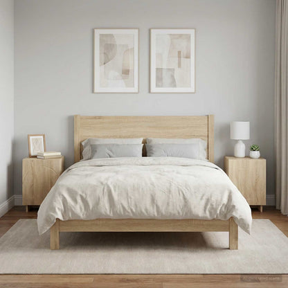 Bedside Cabinet 33.5 x 34.5 x 50 cm Sonoma oak