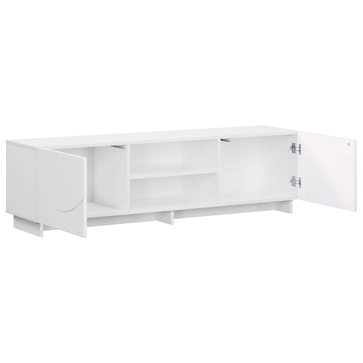 TV Stand Engineered Wood 140 x 34.5 x 40 cm White