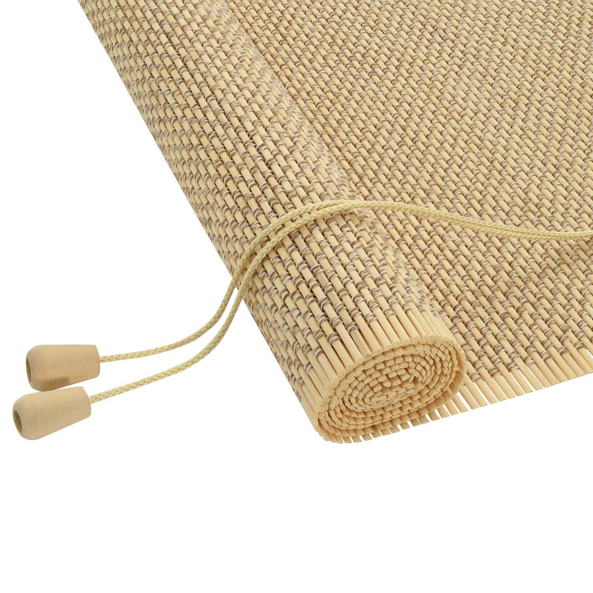 Roller Blind Natural Bamboo 150 cm 220 cm