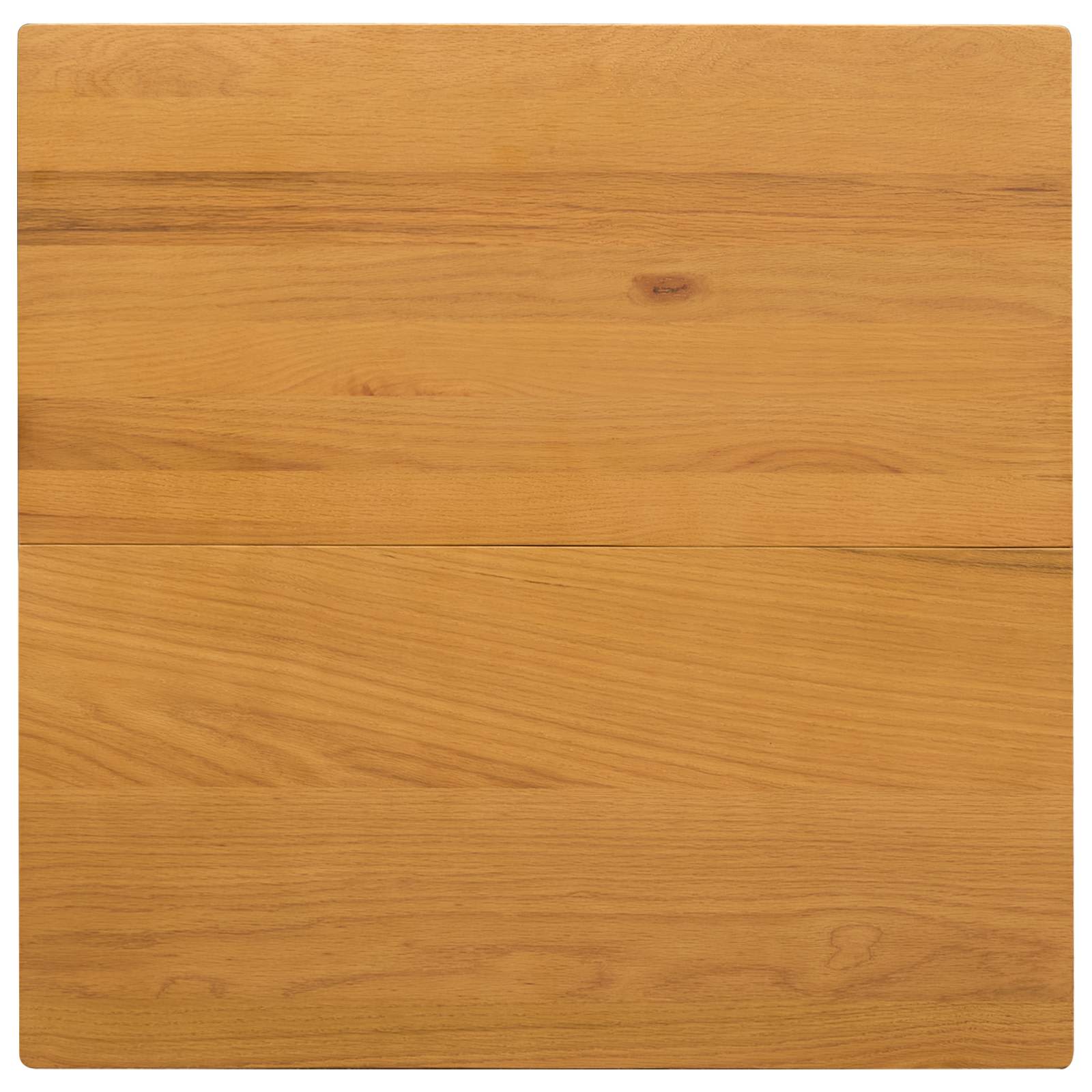vidaXL Dining Set 5 pcs Beige Solid Oak Wood 5