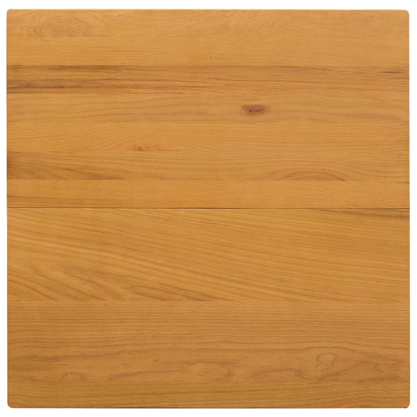 vidaXL Dining Set 5 pcs Beige Solid Oak Wood 5