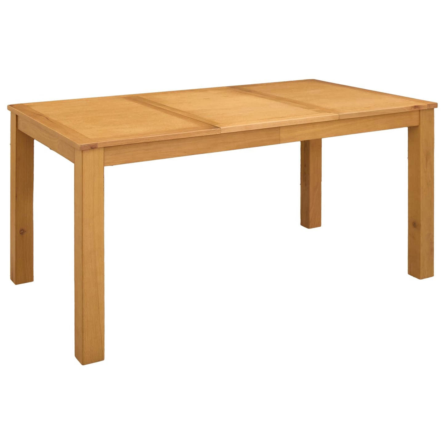 vidaXL Dining Set 5 pcs Grey Solid Oak Wood 3