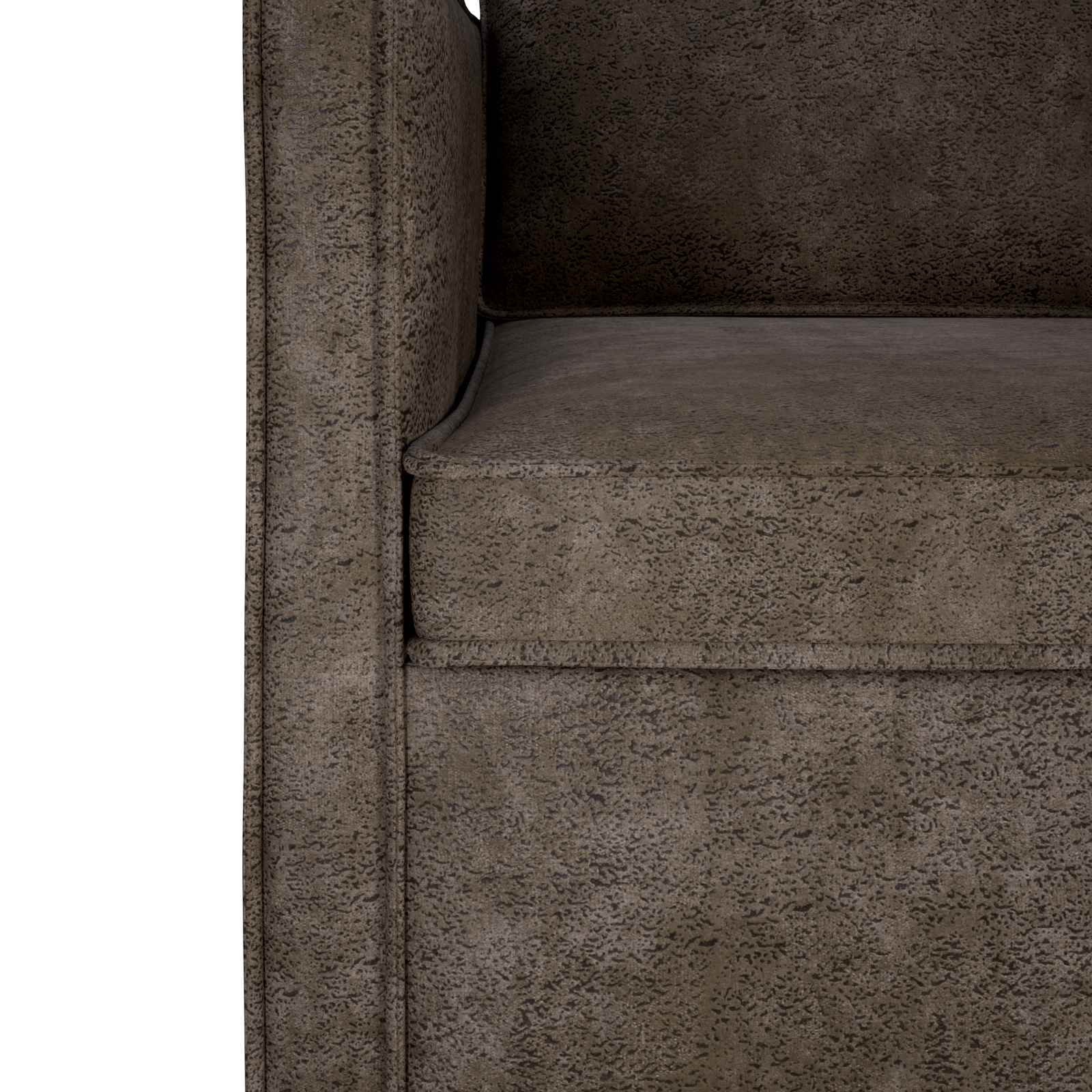 vidaXL 3 Seater Sofa Dark Grey 190 x 81 x 82 cm Faux Suede Fabric 6