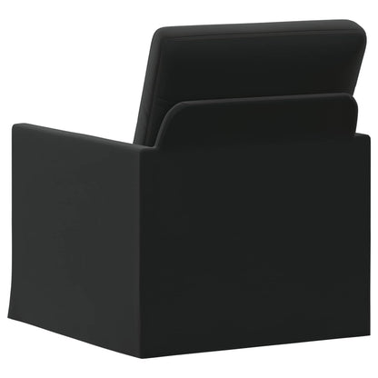 Armchair 70 x 81 x 82 cm Velvet 60 cm Black