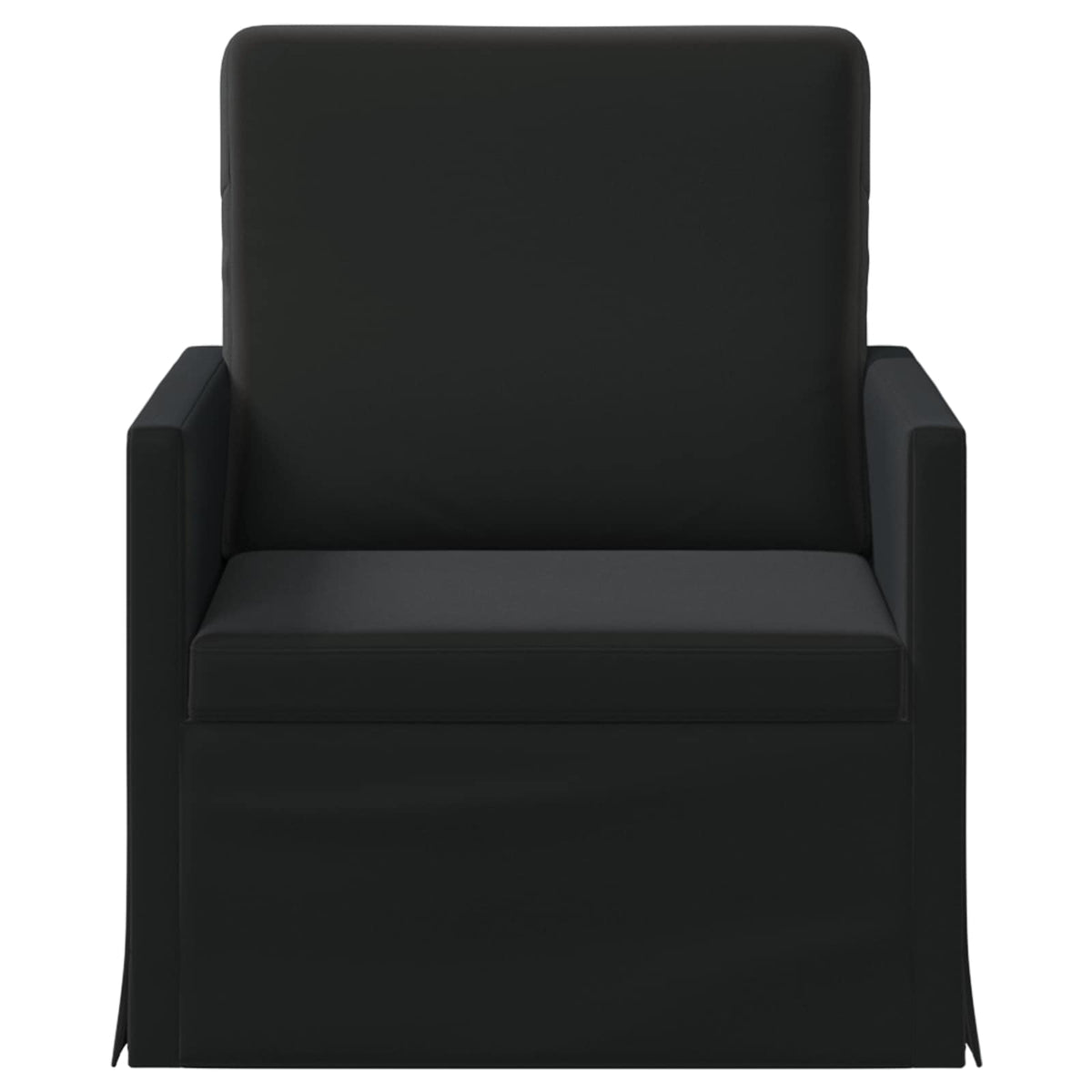 Armchair 70 x 81 x 82 cm Velvet 60 cm Black