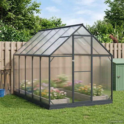 vidaXL Garden Greenhouse 183.5 x 303.5 x 207 cm 1